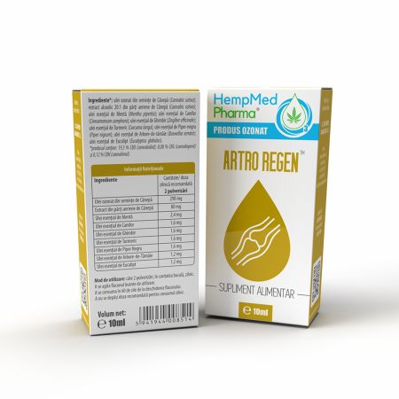 Ulei ozonat Artro Regen, 10 ml, HempMed Pharma 694728