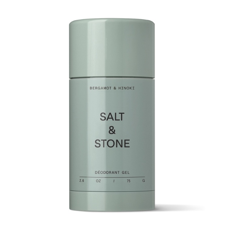 Deodorant natural cu bergamot si hinoki pentru piele sensibila, 75 g, Salt & Stone