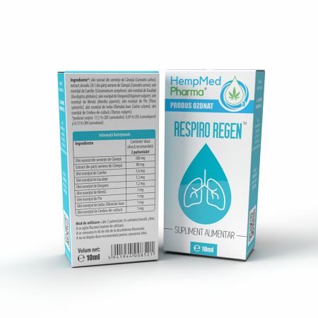 Ulei ozonat Respiro Regen, 10 ml, HempMed Pharma 694777