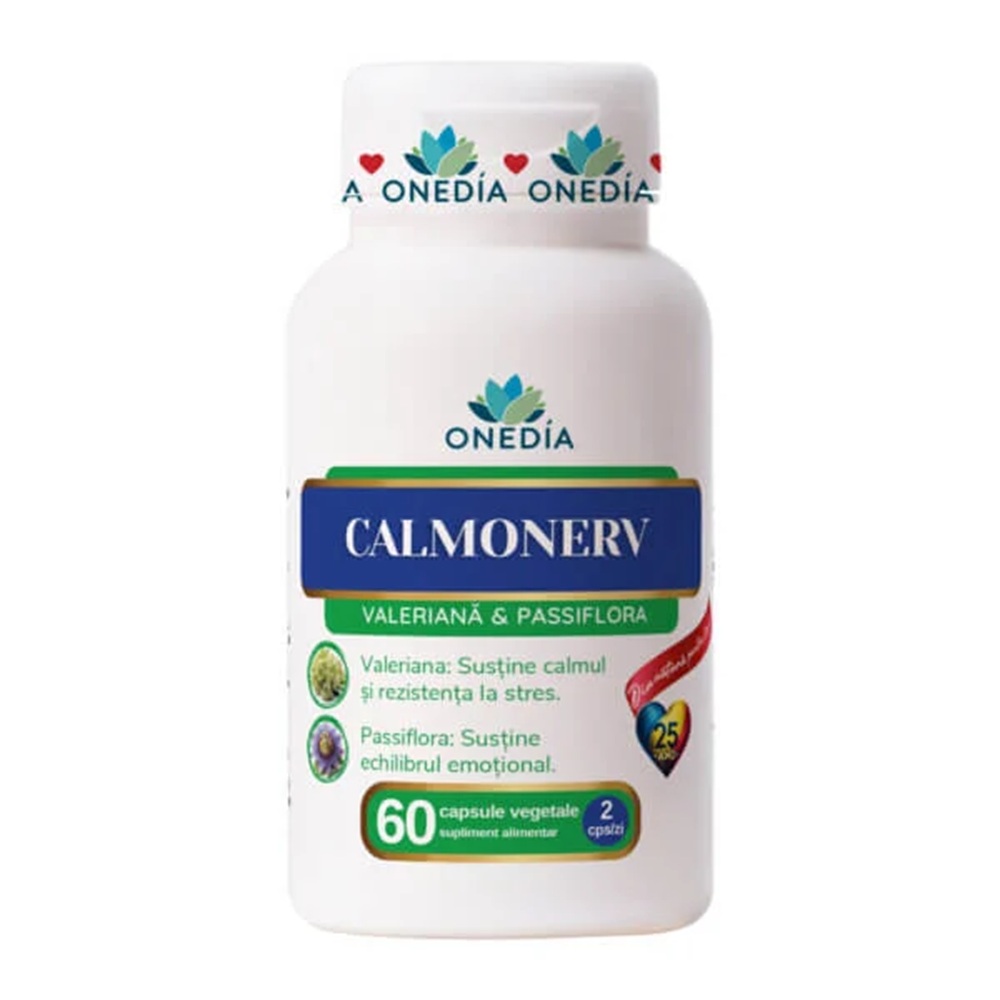 Calmonerv, 60 capsule vegetale, Onedia
