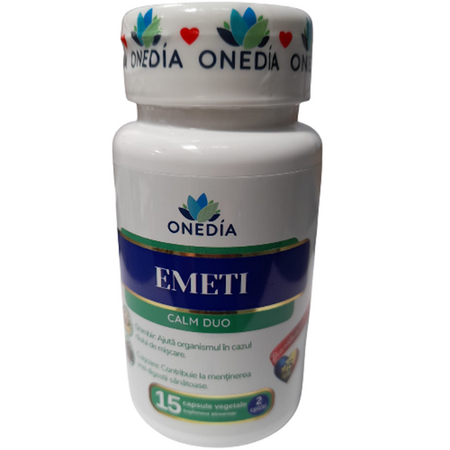 Emeti Calm Duo, 15 capsule vegetale, Onedia