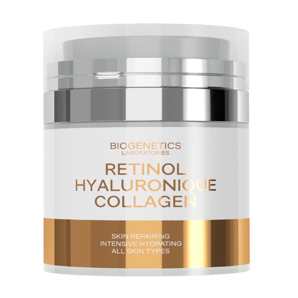 Crema de fata cu retinol Retinol Hyaluronique Collagen, 50 ml, Biogenetics