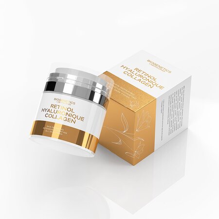 Crema de fata cu retinol Retinol Hyaluronique Collagen, 50 ml, Biogenetics 694897