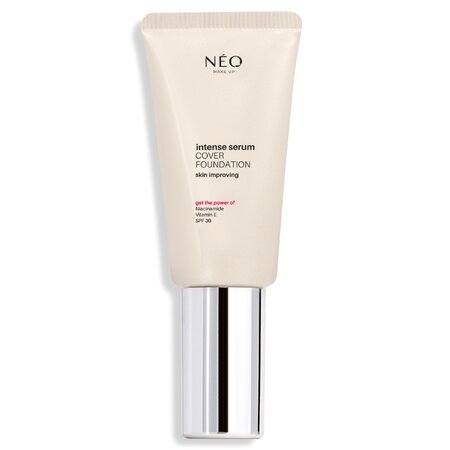 Fond de ten cu SPF 30 Nuanta 05 Gold Intense Serum Cover Foundation, 30 ml, Neo Make Up 695548