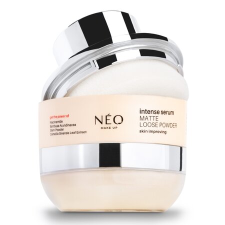 Pudra pulbere matifianta cu SPF 10 Intense Serum Matte Loose Powder, 10 g, Neo Make Up 695536