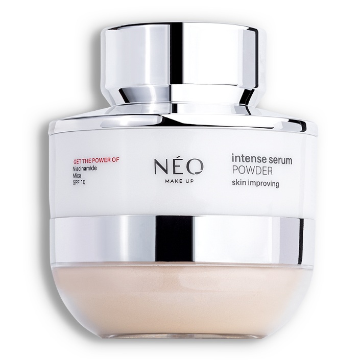 Pudra pulbere satinata cu SPF 10 Intense Serum Satin Loose Powder, 10 g, Neo Make Up