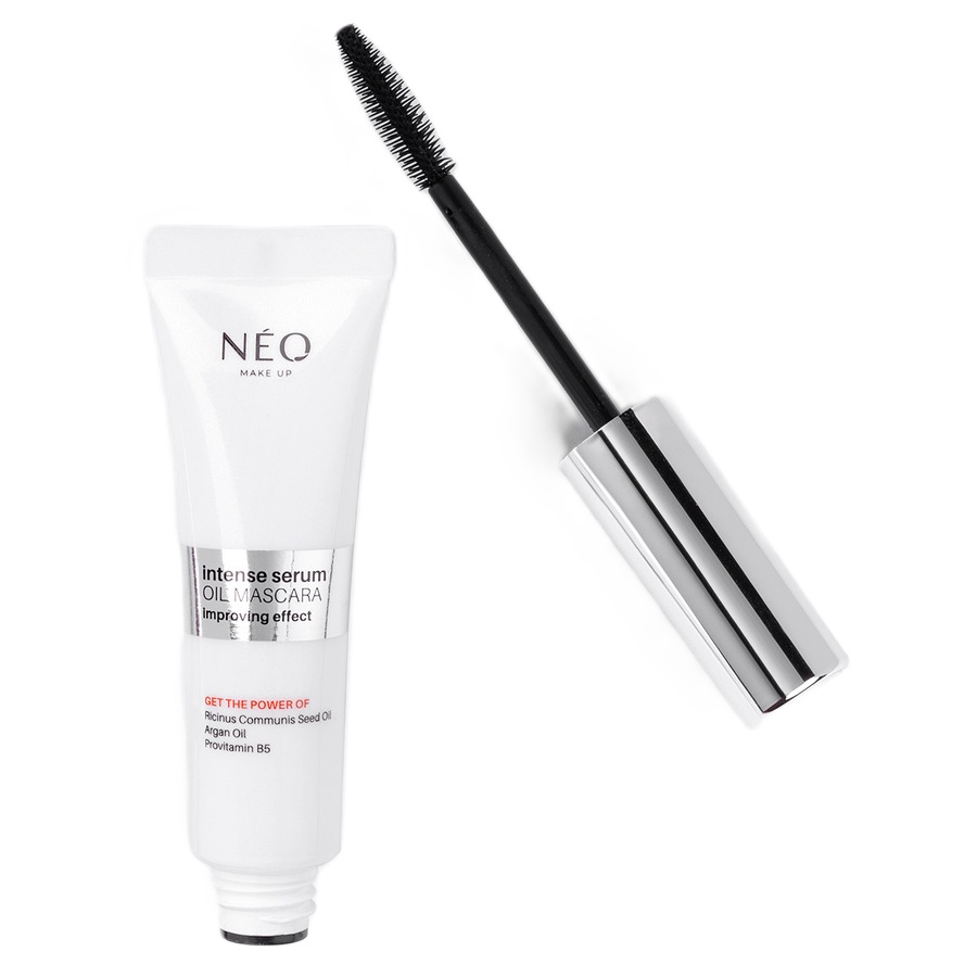 Rimel pentru regenerarea genelor Nunata Black Intense Serum Oil Mascara, 9 ml, Neo Make Up