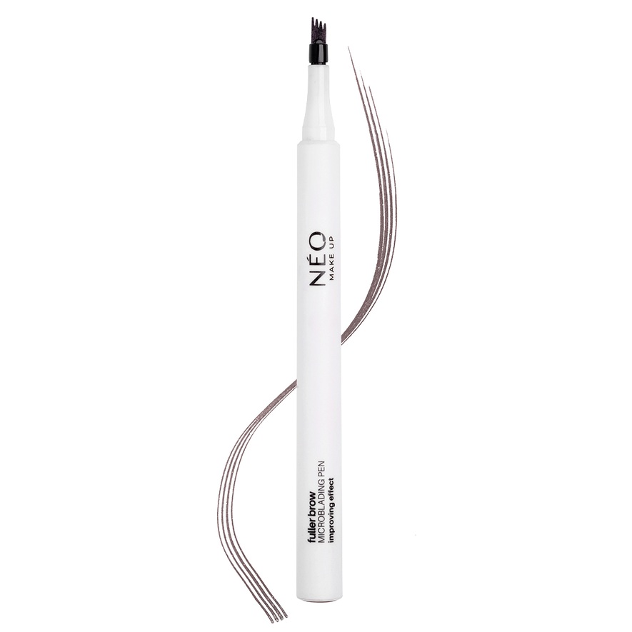 Marker pentru sprancene Nunata Dark Brow Intense Serum Fuller Brow Microblading Pen, 1.1 ml, Neo Make Up
