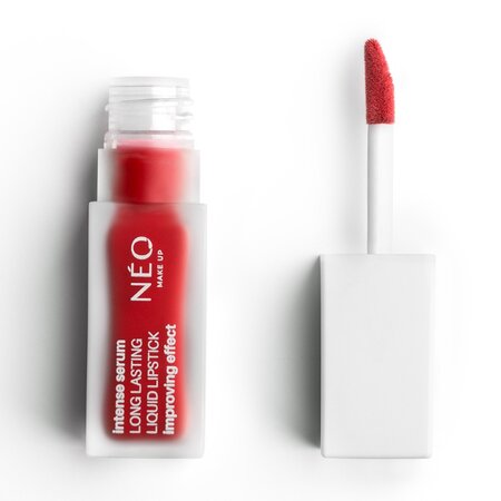 Ruj lichid Nuanta 06 Infinite Flame Intense Serum Long Lasting Liquid Lipstick, 4.5 ml, Neo Make Up 695468