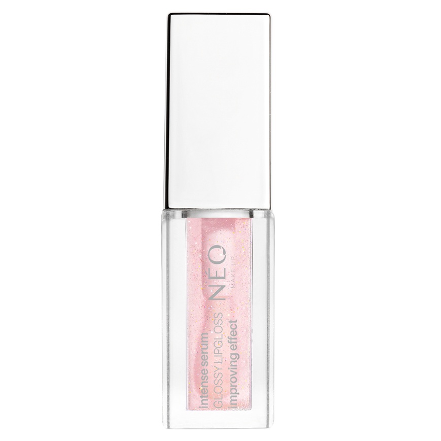 Luciu de buze Nuanta 03 Pink Blink Intense Serum Glossy Lipgloss, 5 ml, Neo Make Up