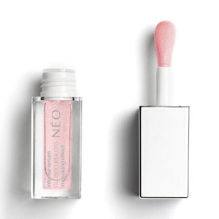 Luciu de buze Nuanta 03 Pink Blink Intense Serum Glossy Lipgloss, 5 ml, Neo Make Up 695442