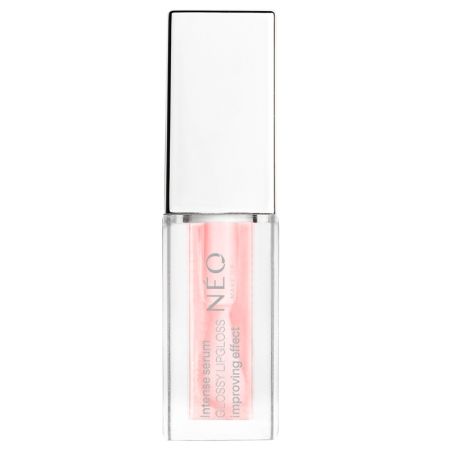 Luciu de buze Nuanta 02 Blush Flush Intense Serum Glossy Lipgloss, 5 ml, No Make Up