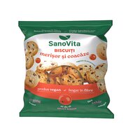 Biscuiti cu Merisor si Coacaze, 100 g, Sanovita