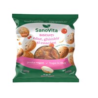 Biscuiti cu Naut, Ghimbir si Coacaze, 100 g, Sanovita