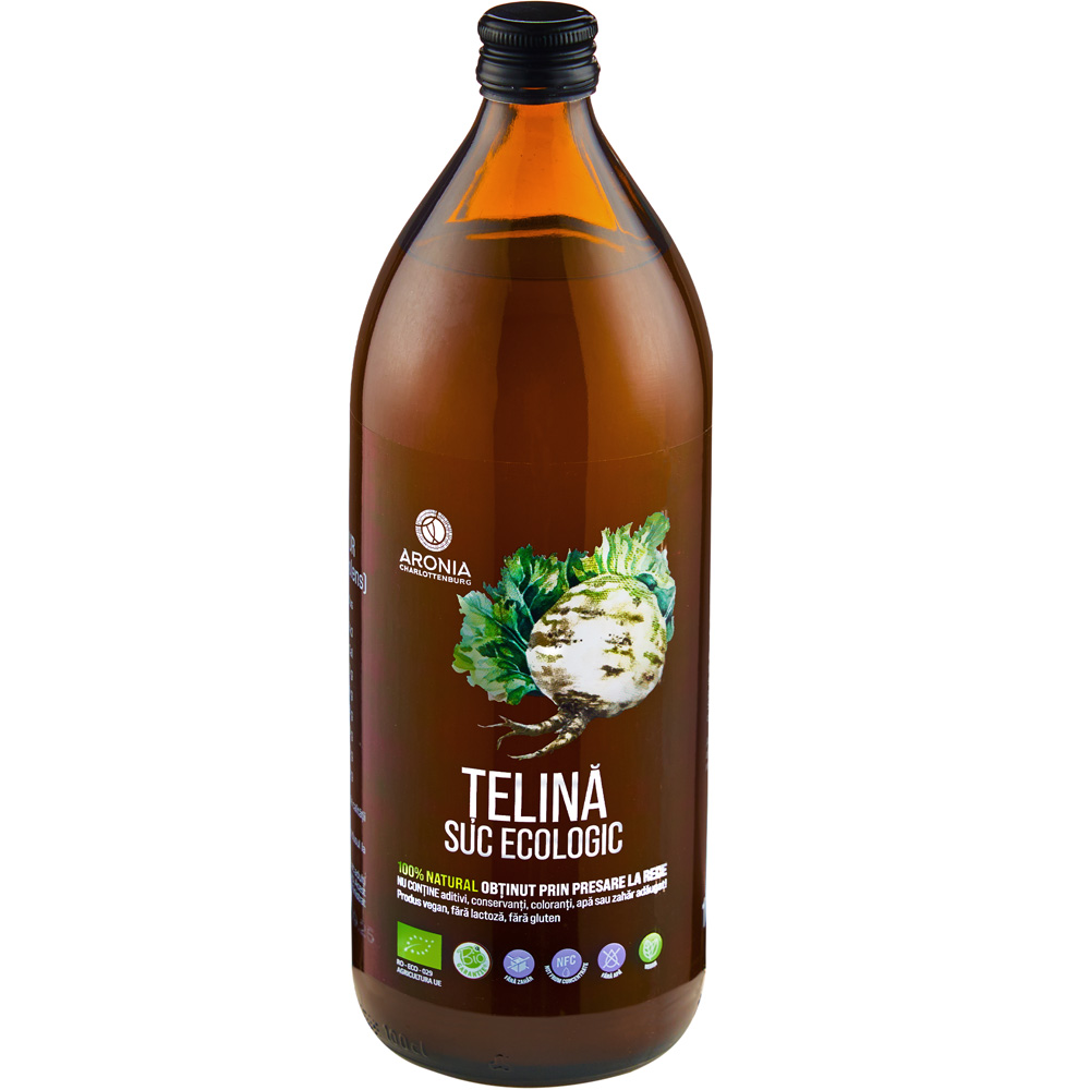 Suc ecologic de Telina, 500 ml, Aronia Charlottenburg