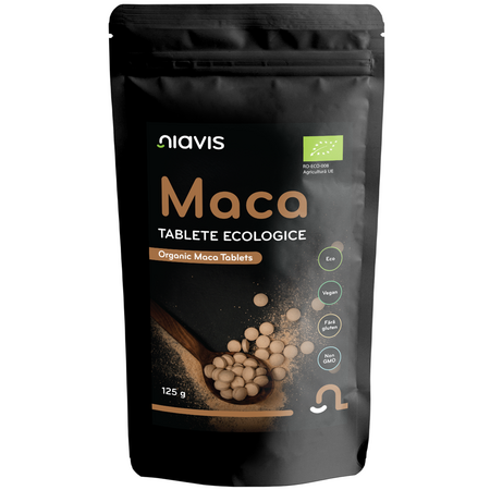 Maca tablete ecologice, 125 g, Niavis