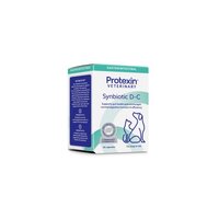 Hrana complementara cu probiotice si prebiotice pentru caini si pisici Synbiotic D-C Petbiotix, 50 capsule, Protexin Veterinary