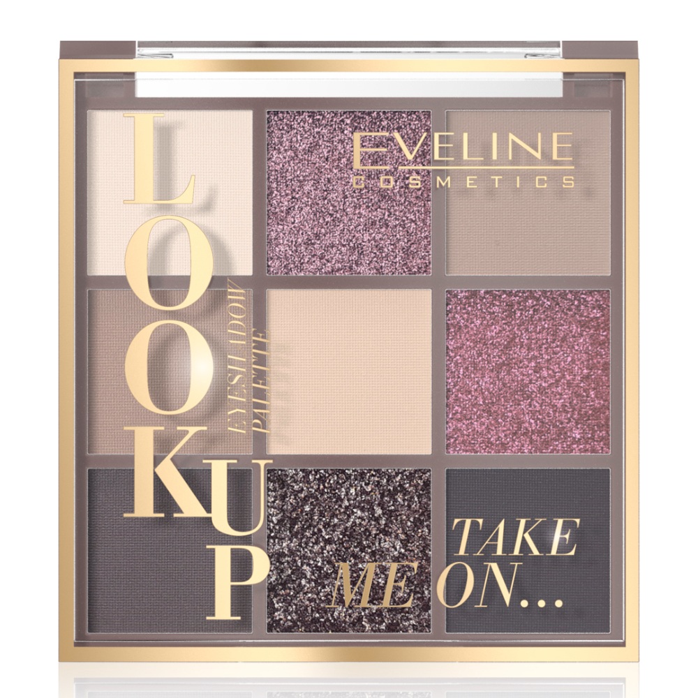 Paleta de farduri pentru ochi Take Me On Look Up, 9.6 g, Eveline Cosmetics