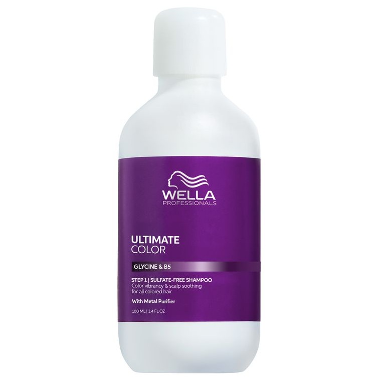 Sampon pentru par vopsit cu glicina si B5 Ultimate Color, 100 ml, Wella Professionals