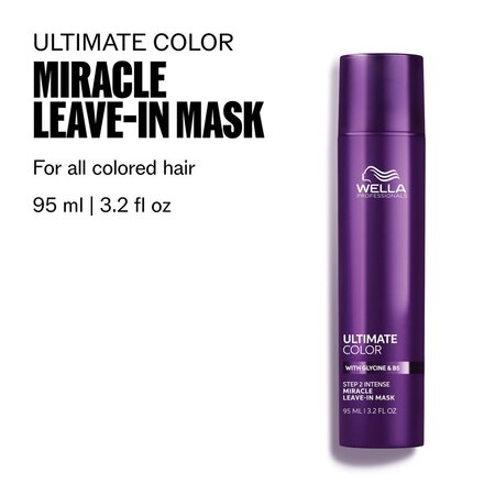 Masca leave-in pentru par vopsit cu glicina si B5 Ultimate Color, 95 ml, Wella Professionals 695331
