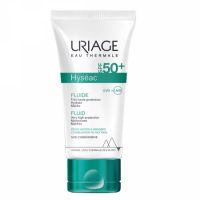 Fluid protectie solara ten mixt-gras Hyseac SPF 50+, 50 ml, Uriage