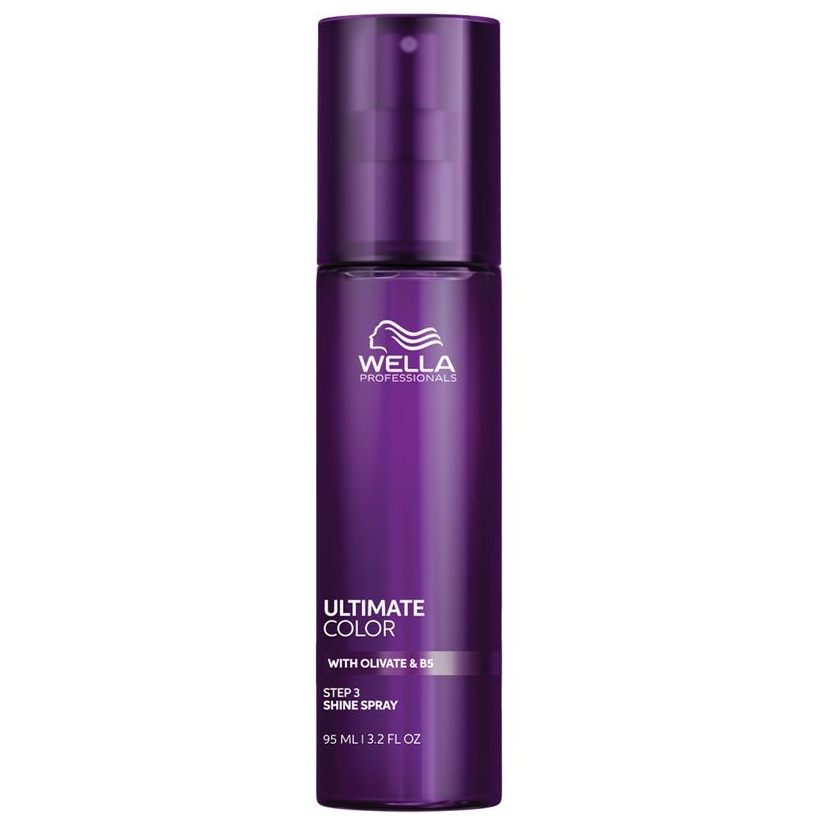 Spray pentru stralucirea parului vopsit cu Olivate si B5 Ultimate Color, 95 ml, Wella Professionals