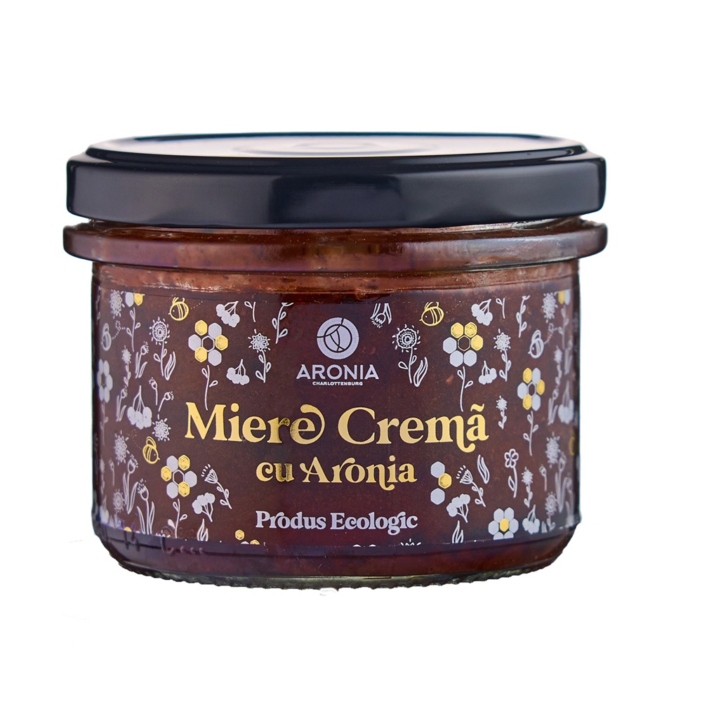 Miere crema cu Aronia, 220 g, Aronia Charlottenburg