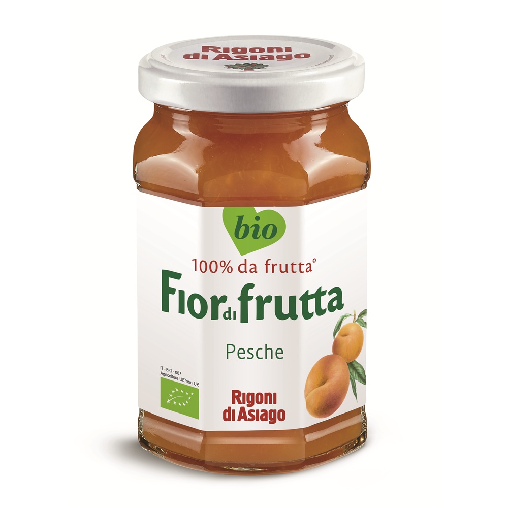 Dulceata bio de piersici, 250 gh, Rigoni Di Asiago