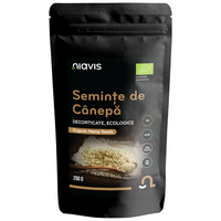 Seminte de canepa decorticate, 200 g, Niavis