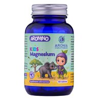 Magneziu pentru copii cu aroma de zmeura Aronino Kids, 60 tablete masticabile, Aronia Charlottenburg