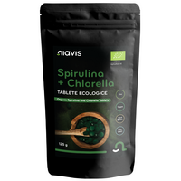 Spirulina + Chlorella tablete ecologice, 125 g, Niavis