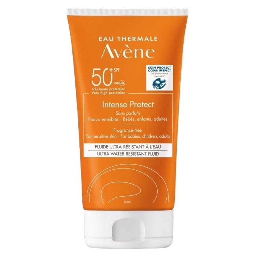 Lotiune protectie solara cu SPF 50+ Intense Protect, 150 ml, Avene