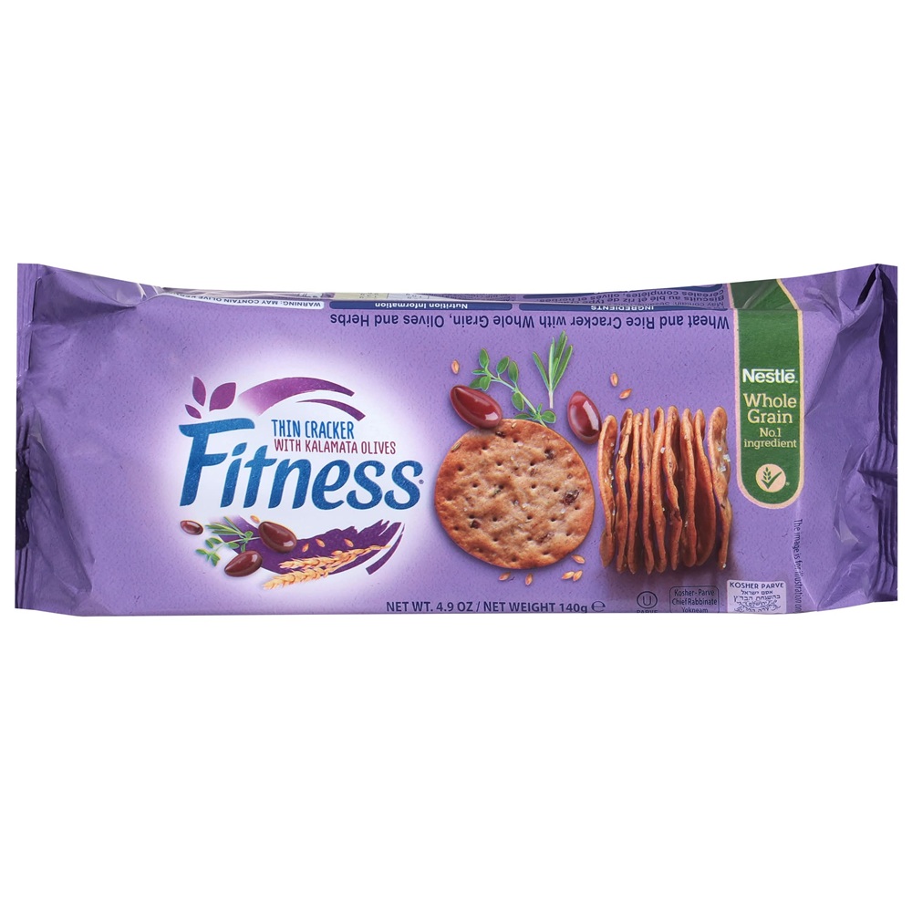 Crackers subtiri cu masline Fitness, 140 g, Nestle