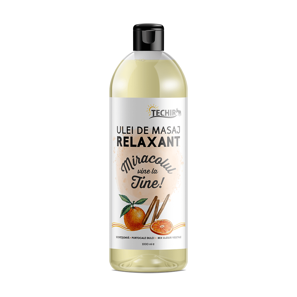 Ulei de masaj relaxant, 1000 ml, Techir