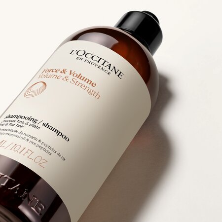 Sampon pentru volum cu 5 uleiuri esentiale Volume & Strenght, 300 ml, L'Occitane 695598