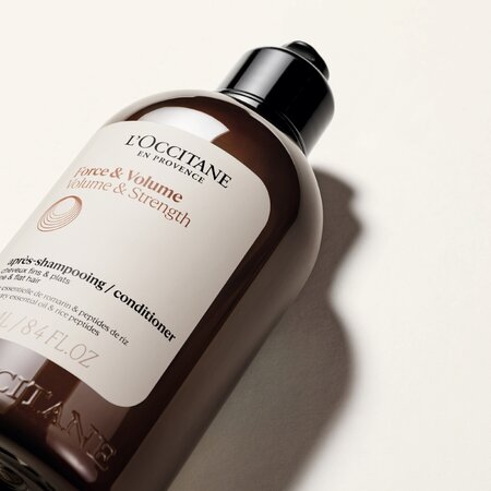 Balsam de par cu 5 uleiuri esentiale Volume & Strenght, 250 ml, L'Occitane 695606