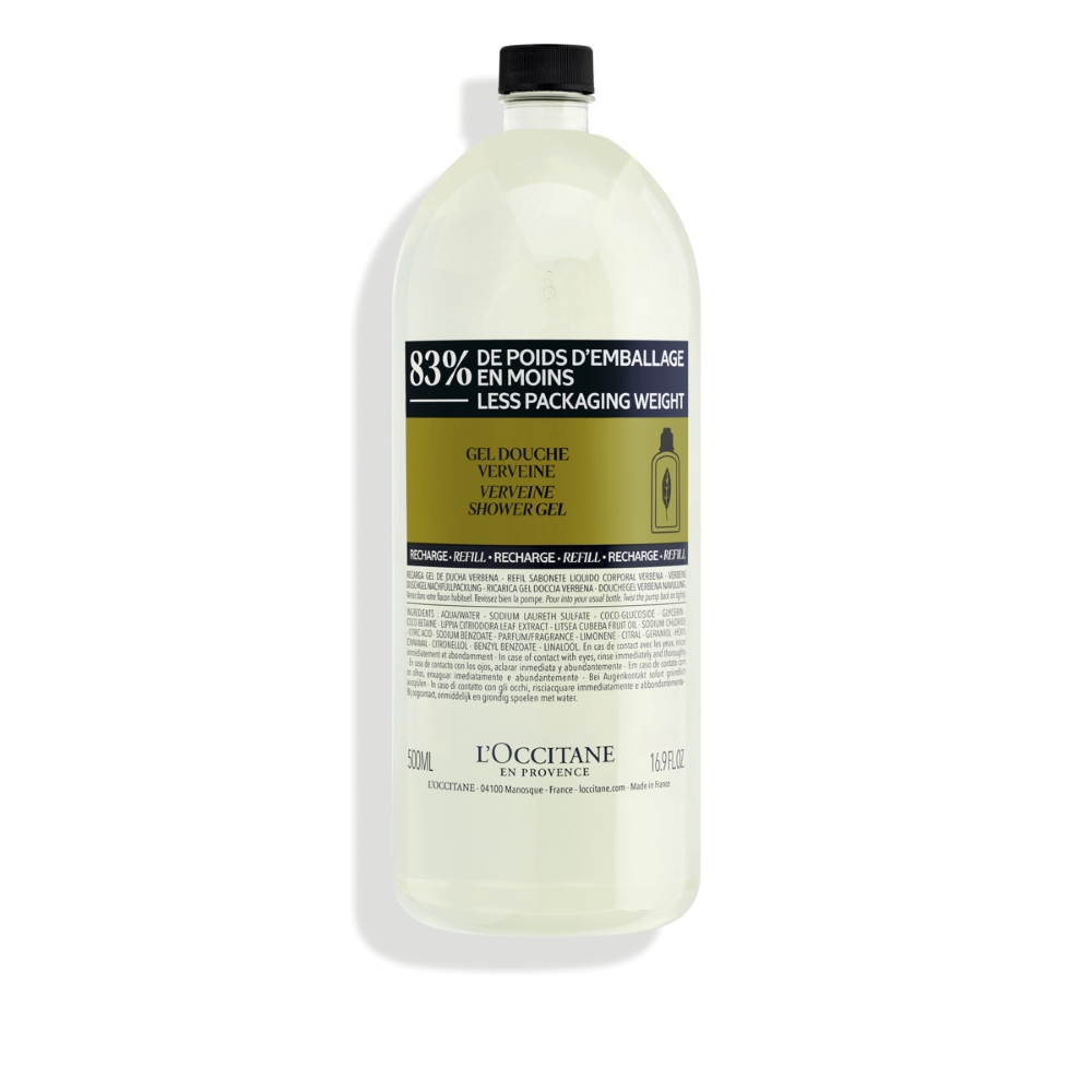 Refill Gel de dus cu verbena, 500 ml, L'Occitane