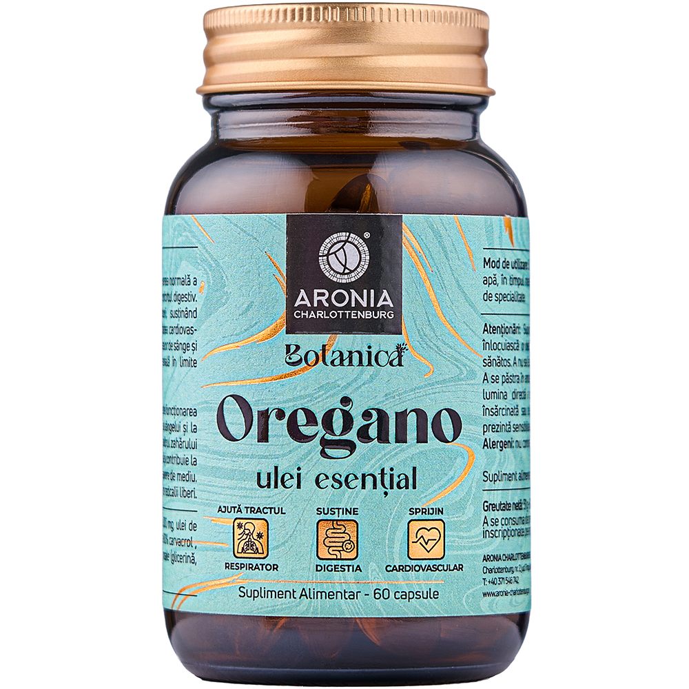 Oregano Botanica, 60 capsule, Aronia Charlottenburg