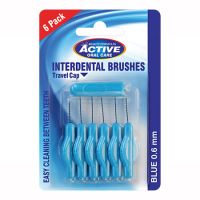 Periute interdentare 0.6mm, Active Oral Care, 6 bucati, Beauty Formulas