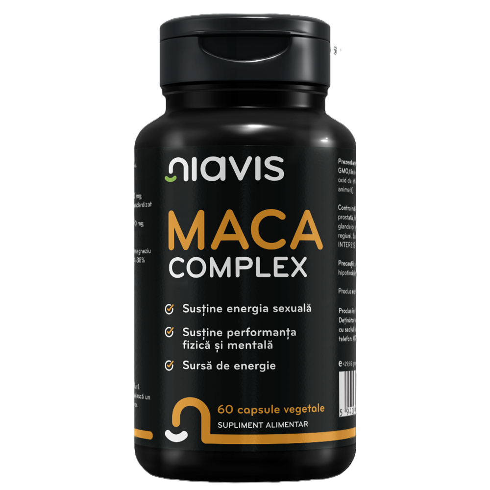 Maca Complex, 60 capsule, Niavis