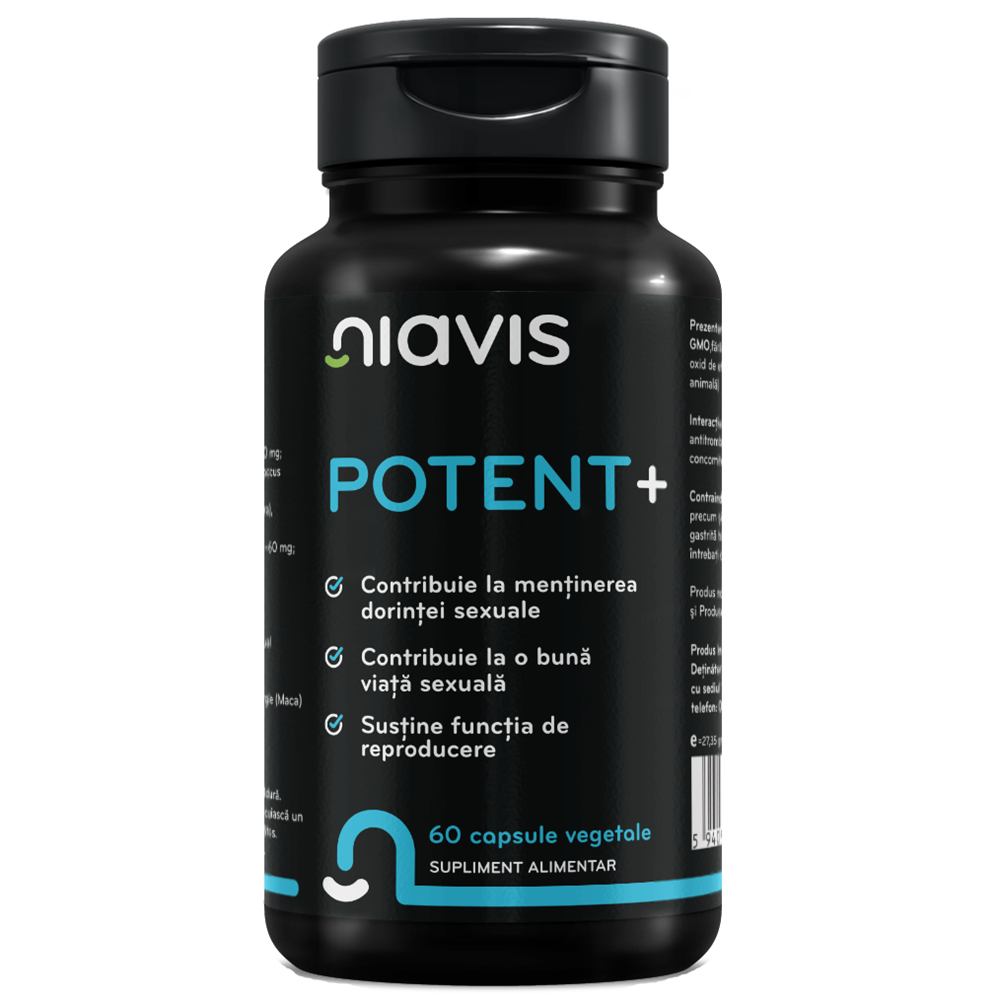 Potent Plus, 60 capsule, Niavis