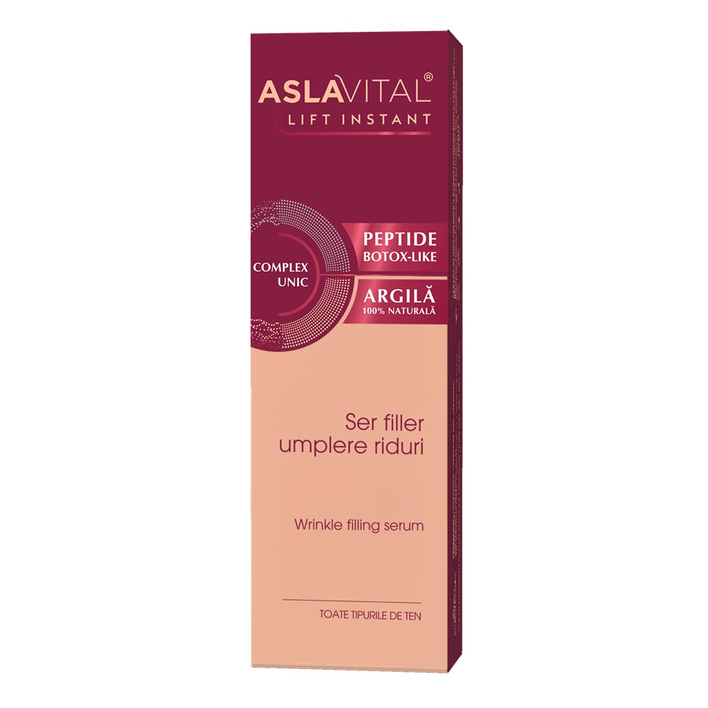 Ser de fata antirid Lift Instant, 15 ml, Aslavital