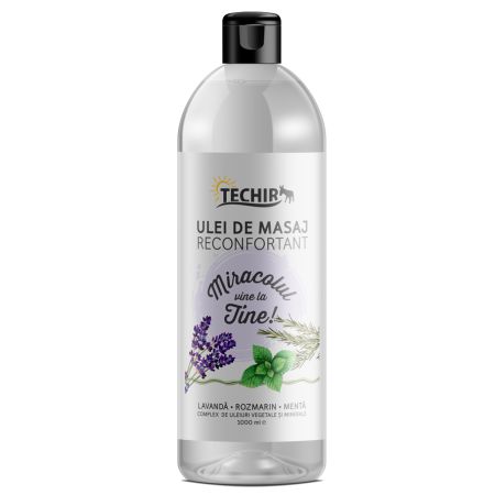 Ulei de masaj reconfortant, 1000 ml, Techir