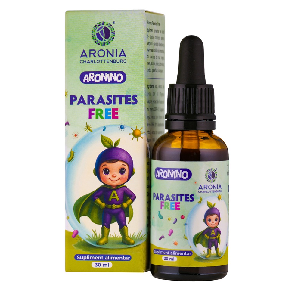 Picaturi pentru copii Parasites Free Aronino, 30 ml, Aronia Charlottenburg