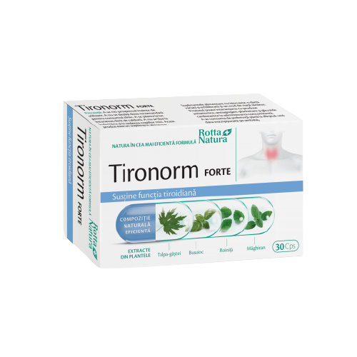 Tironorm Forte, 30 capsule, Rotta Natura