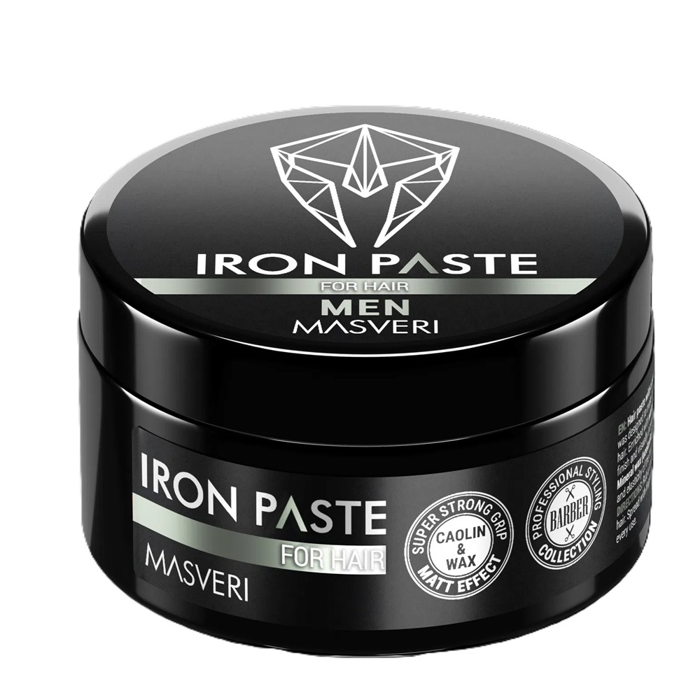 Pasta modelatoare pentru par Iron Paste, 100 ml, Masveri