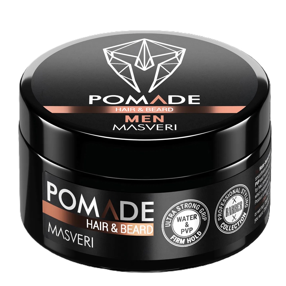 Pomada pentru par si barba, 100 ml, Masveri