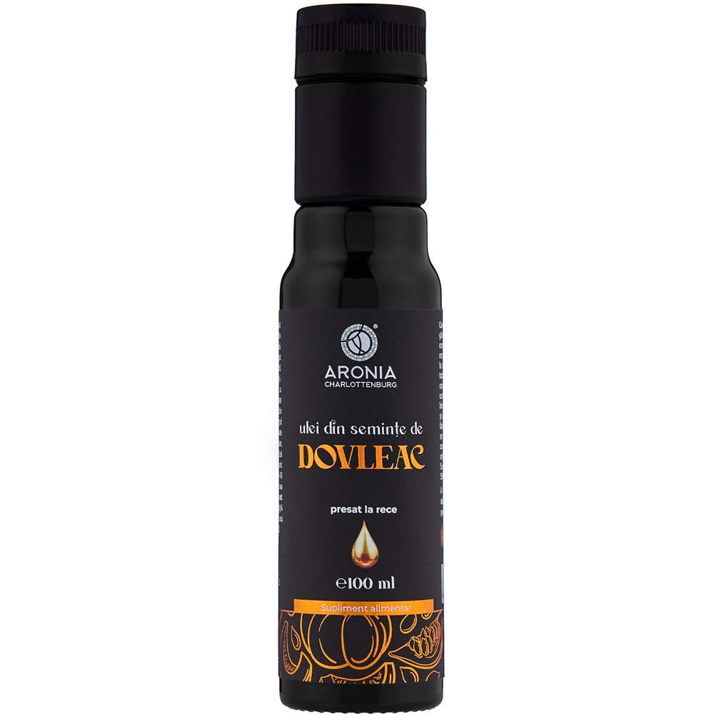 Ulei din seminte de dovleac, 100 ml, Aronia Charlottenburg