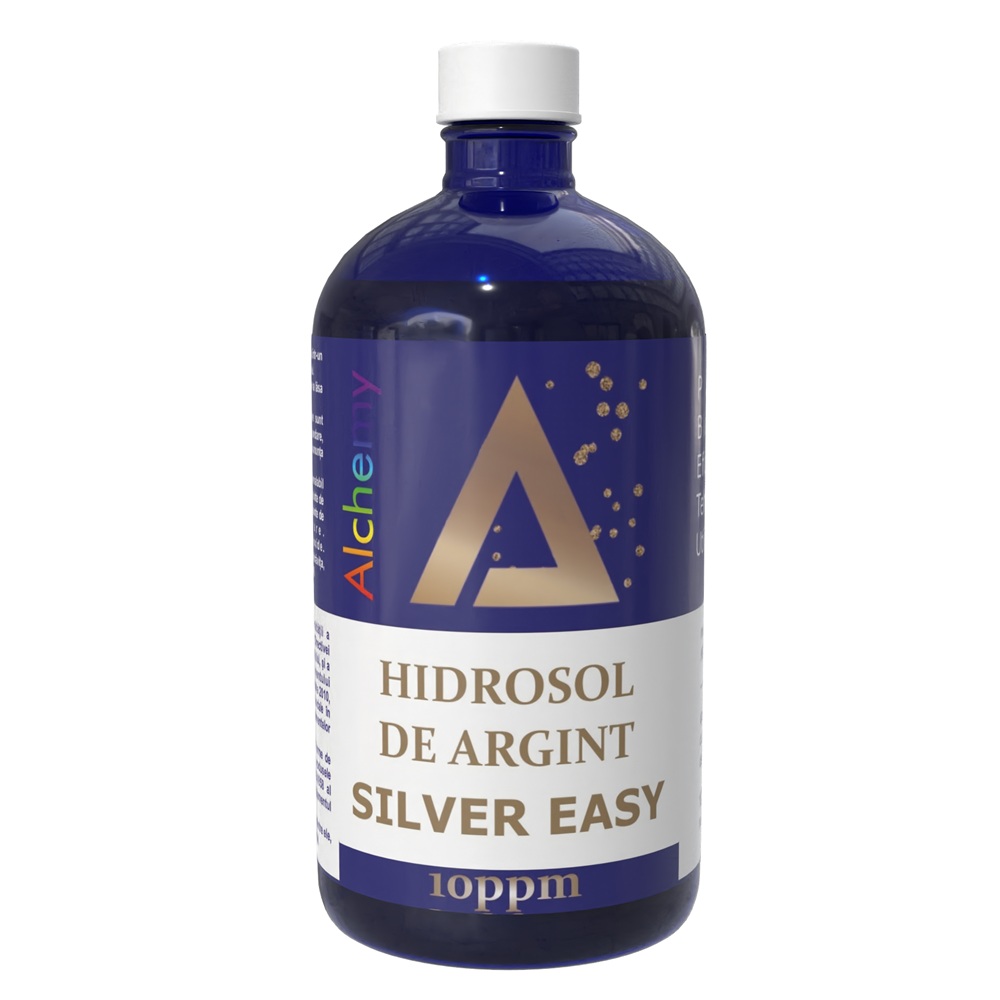 Hidrosol de argint 10ppm Silver Easy Alchemy, 480 ml, Aghoras
