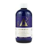 Hidrosol de argint, aur, cupru 50ppm Germstop Alchemy, 480 ml, Aghoras